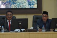 Bupati Sukabumi H. Asep Japar pimpin Rapat Dinas Mei 2025 di Palabuhanratu.