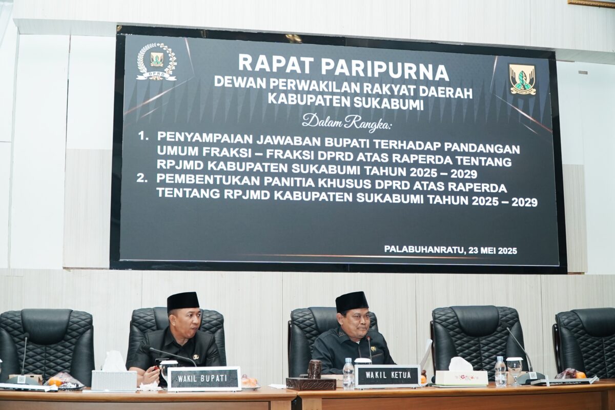 Rapat Paripurna DPRD Kabupaten Sukabumi ditunda akibat tidak kuorum. Hanya 18 dari 50 anggota hadir