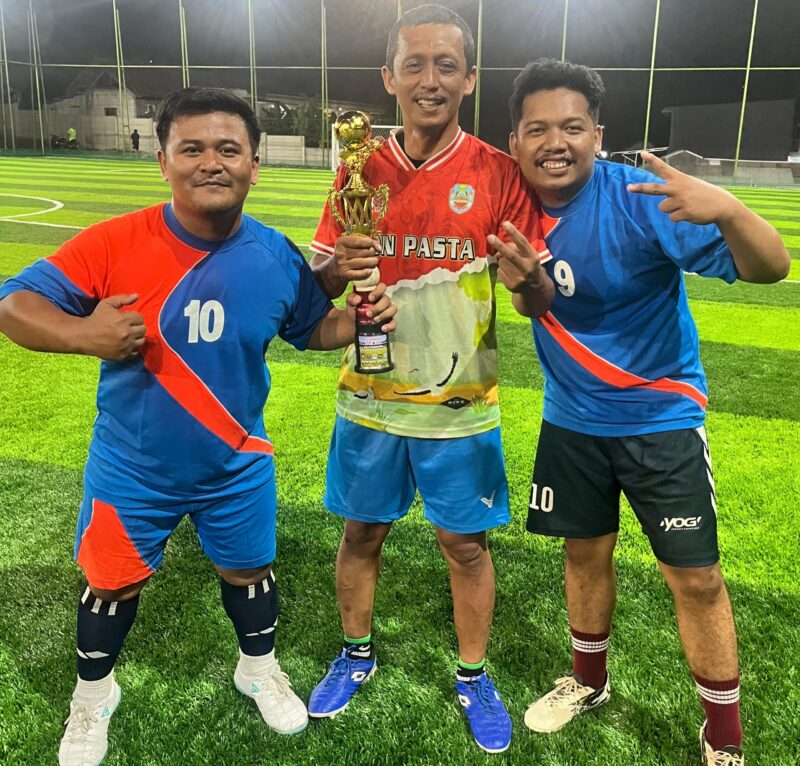 Prestasi membanggakan diraih Dinas Pertanian Kabupaten Sukabumi sebagai juara kedua dalam Turnamen Five Feo Silaturahmi Antarinstansi 2025.
