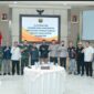 Ketua DPRD Kabupaten Sukabumi, Budi Azhar Mutawali, hadiri Silaturahmi Forkopimda dengan Serikat Buruh.