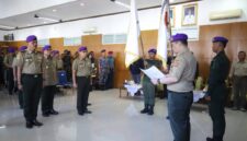 Wakil Bupati Sukabumi H. Andreas menghadiri pelantikan DPD IARMI Kabupaten Sukabumi periode 2024–2028 di Pendopo Sukabumi.
