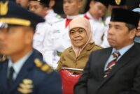 Dinas Perikanan Kabupaten Sukabumi turut memperingati Hari Lahir Pancasila ke-80 bersama Pemerintah Kabupaten Sukabumi di Alun-Alun Palabuhanratu.
