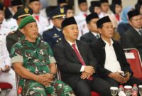 Dinas Pertanian Kabupaten Sukabumi turut memperingati Hari Lahir Pancasila ke-80 di Alun-Alun Palabuhanratu.