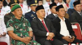 Dinas Pertanian Kabupaten Sukabumi turut memperingati Hari Lahir Pancasila ke-80 di Alun-Alun Palabuhanratu.