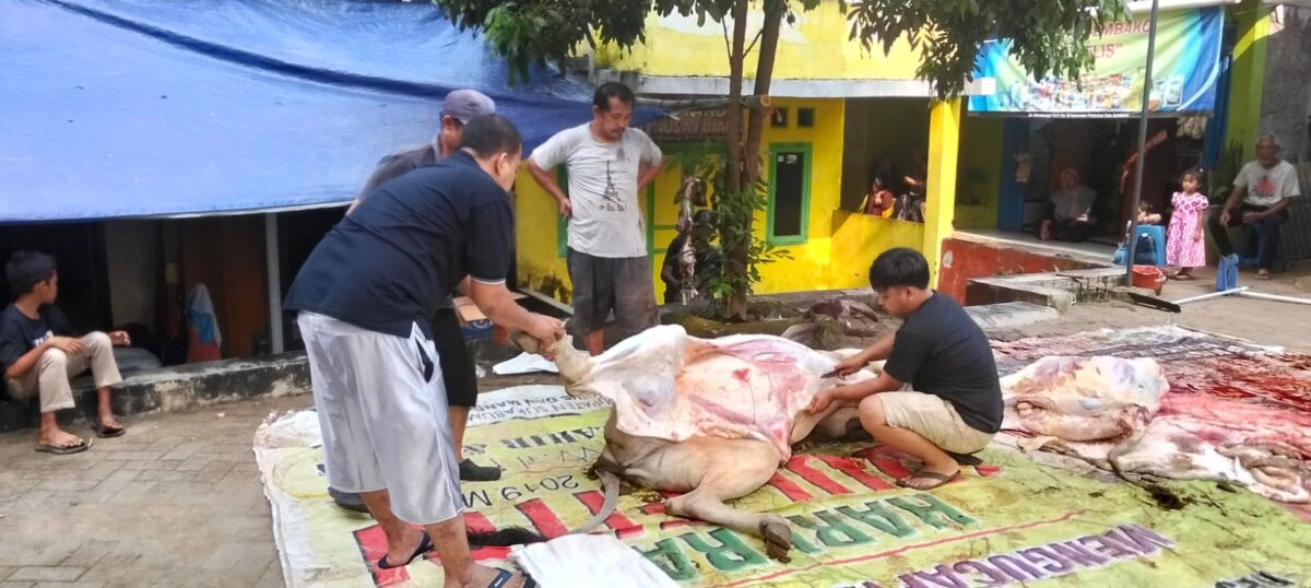 Semangat Idul Adha 1446 H di Masjid Al-Hidayah Kampung Rancabungur terasa semakin kuat