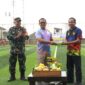 Lapang Mini Soccer Garuda Bhwa resmi dibuka oleh Asda II Bidang Ekonomi dan Pembangunan, Puji Widodo.