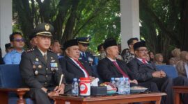 DPMD Kabupaten Sukabumi hadir dalam upacara Hari Bhayangkara ke-79 sebagai bentuk dukungan terhadap sinergi antara Polri dan pemerintahan desa.