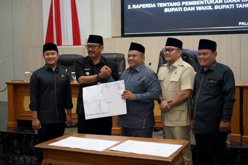 Rapat Paripurna DPRD Kabupaten Sukabumi menetapkan dua Raperda penting, yakni Pertanggungjawaban Pelaksanaan APBD 2024