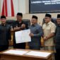 Rapat Paripurna DPRD Kabupaten Sukabumi menetapkan dua Raperda penting, yakni Pertanggungjawaban Pelaksanaan APBD 2024