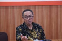 Sekretaris Daerah Kabupaten Sukabumi, Ade Suryaman, memimpin rapat pembentukan Tim Percepatan dan Pengendalian Pembangunan
