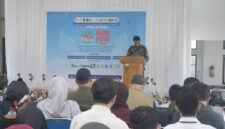 Asisten Daerah Bidang Administrasi Umum Setda Kabupaten Sukabumi, Yulipri, secara resmi membuka Geo Fest 2025