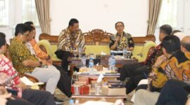 Bupati Sukabumi H. Asep Japar bersama Sekda Ade Suryaman mengikuti Rapat Koordinasi Persiapan Fasilitasi RKPD Tahun 2026