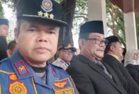 Dinas Damkar Kabupaten Sukabumi turut hadir dalam upacara Hari Bhayangkara ke-79 di Alun-Alun Palabuhanratu sebagai wujud sinergi dan dukungan terhadap Polri. .