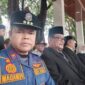 Dinas Damkar Kabupaten Sukabumi turut hadir dalam upacara Hari Bhayangkara ke-79 di Alun-Alun Palabuhanratu sebagai wujud sinergi dan dukungan terhadap Polri. .