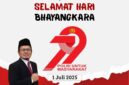 Bappelitbangda Kabupaten Sukabumi hadir dalam upacara Hari Bhayangkara ke-79 sebagai wujud sinergi antara perencana pembangunan dan institusi kepolisian.