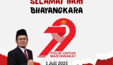 Bappelitbangda Kabupaten Sukabumi hadir dalam upacara Hari Bhayangkara ke-79 sebagai wujud sinergi antara perencana pembangunan dan institusi kepolisian.