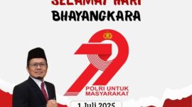 Bappelitbangda Kabupaten Sukabumi hadir dalam upacara Hari Bhayangkara ke-79 sebagai wujud sinergi antara perencana pembangunan dan institusi kepolisian.