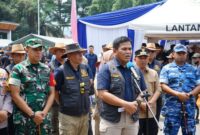 Kasal Laksamana TNI Muhammad Ali menghadiri Bhakti Sosial Alumni AAL Moro 3993 di Palabuhanratu,