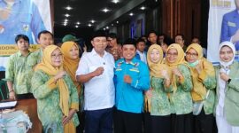 Semarak peringatan Harlah ke-52 KNPI di Palabuhanratu diwarnai dengan bazar UMKM, pengobatan gratis,