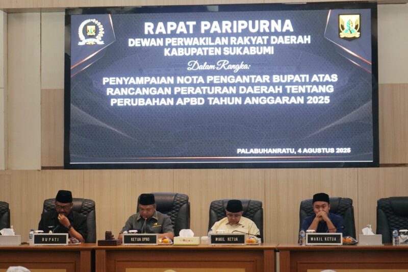 Ketua DPRD dan Bupati Sukabumi menekankan pentingnya anggaran perubahan