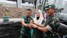 Kodim 0622/Kabupaten Sukabumi resmi menerima bantuan satu unit bus operasional dari Panglima TNI.