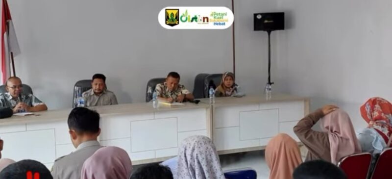Dinas Pertanian Kabupaten Sukabumi kembali dorong semangat wirausaha pemuda melalui penandatanganan BAST