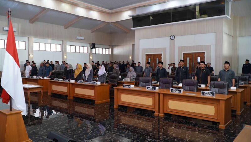 Dinas Perikanan Kabupaten Sukabumi mendukung penuh penetapan Raperda tentang Pertanggungjawaban Pelaksanaan APBD 2024.