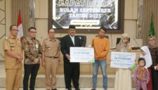 Bupati Sukabumi H. Asep Japar memimpin Rapat Dinas September 2025 di Aula Setda Kabupaten Sukabumi.