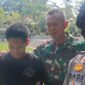 TNI Koramil 2202 Palabuhanratu bersama Polri bergerak cepat membubarkan kerumunan remaja