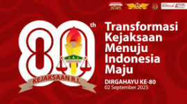 Dinas Damkar Kabupaten Sukabumi mengucapkan selamat HUT Kejaksaan RI ke-80.