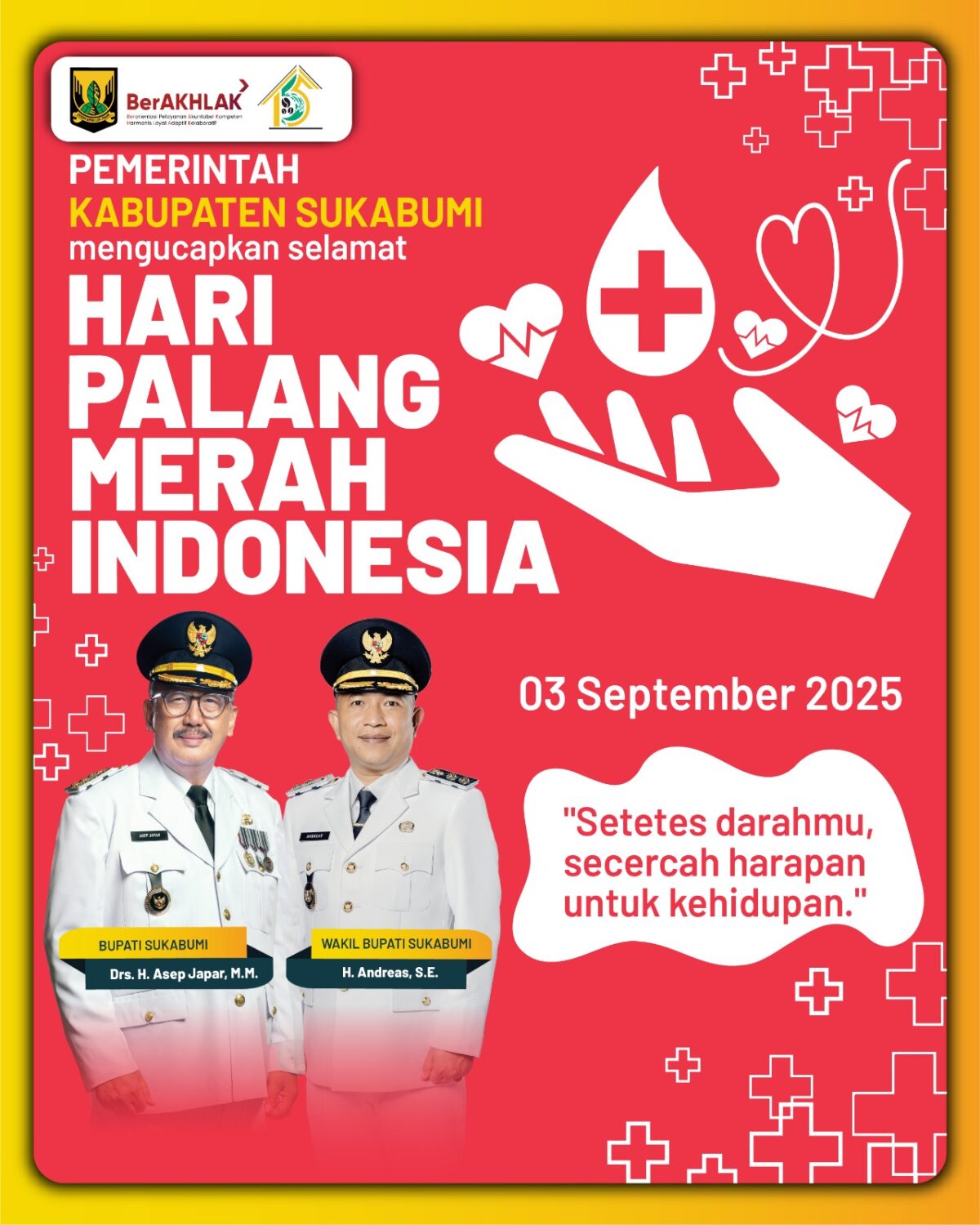 Semangat kemanusiaan terus dijaga, DPMPD Kabupaten Sukabumi bersama masyarakat