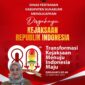 Dinas Pertanian Kabupaten Sukabumi mengucapkan selamat HUT Kejaksaan RI ke-80.