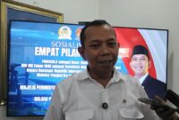 Sosialisasi Empat Pilar Kebangsaan bersama Pemuda Blades di Palabuhanratu
