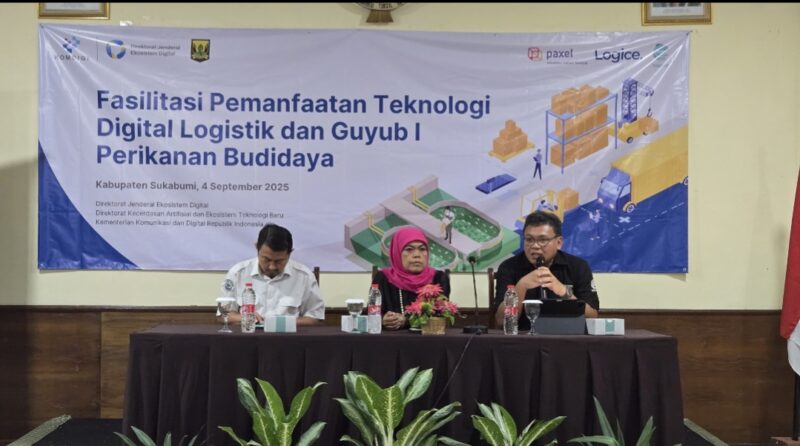 Dinas Perikanan Kabupaten Sukabumi bersama Kementerian Komunikasi