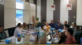Bappelitbangda Kabupaten Sukabumi menggelar rapat koordinasi penyediaan air minum