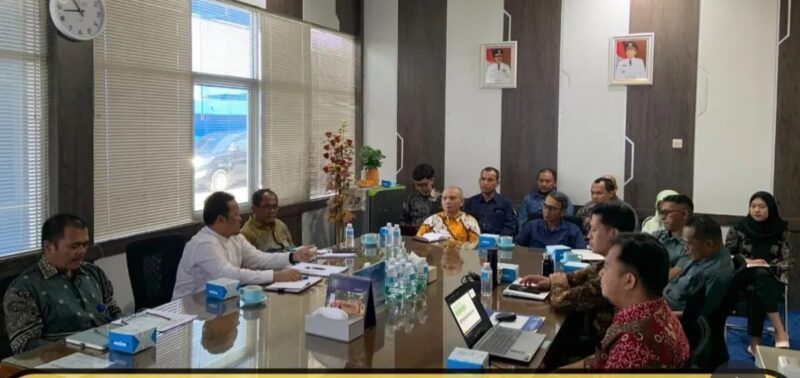 Bappelitbangda Kabupaten Sukabumi menggelar rapat koordinasi penyediaan air minum