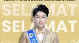 Selamat atas prestasi gemilang M. Aditiya Prayoga Muharram sebagai Juara 1 Putra Bahari Jawa Barat 2025.