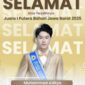 Selamat atas prestasi gemilang M. Aditiya Prayoga Muharram sebagai Juara 1 Putra Bahari Jawa Barat 2025.