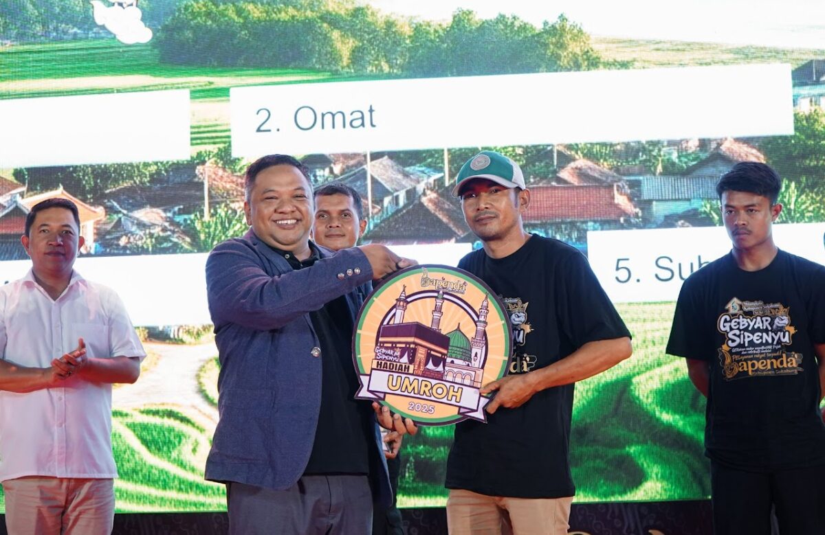 Ketua DPRD Kabupaten Sukabumi, Budi Azhar Mutawali, menghadiri Gebyar Sipenyu