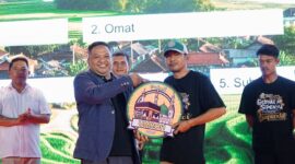 Ketua DPRD Kabupaten Sukabumi, Budi Azhar Mutawali, menghadiri Gebyar Sipenyu