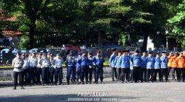 Dishub Kabupaten Sukabumi turut serta dalam Upacara Peringatan Hari Kesaktian Pancasila 2025