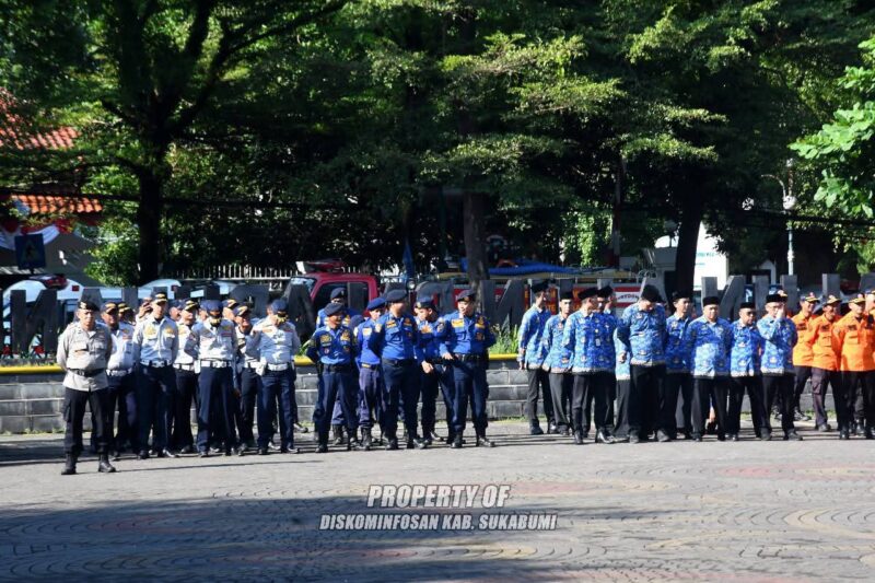 Dishub Kabupaten Sukabumi turut serta dalam Upacara Peringatan Hari Kesaktian Pancasila 2025