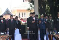 Dinas Perikanan Kabupaten Sukabumi turut serta dalam Upacara Peringatan Hari Kesaktian Pancasila