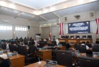 Dinas Pertanian Kabupaten Sukabumi hadir dalam Rapat Paripurna DPRD