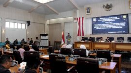 Dinas Perikanan Kabupaten Sukabumi menghadiri Rapat Paripurna DPRD