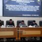 Bupati dan Wakil Bupati Sukabumi menghadiri Rapat Paripurna DPRD