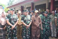 Pangdam III/Siliwangi Mayjen TNI Kosasih meresmikan Jembatan Panel Garuda