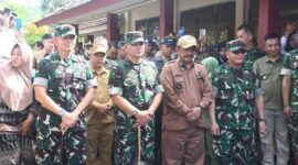 Pangdam III/Siliwangi Mayjen TNI Kosasih meresmikan Jembatan Panel Garuda