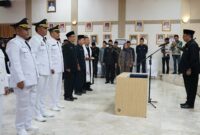 Mubtadi Latip, S.IP. resmi dilantik sebagai Kepala Dinas Perhubungan Kabupaten Sukabumi
