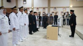 Mubtadi Latip, S.IP. resmi dilantik sebagai Kepala Dinas Perhubungan Kabupaten Sukabumi